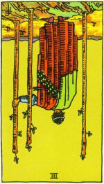 Three of Wands Reversed