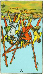 Five of Wands Reversed