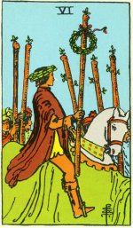 The Six of Wands