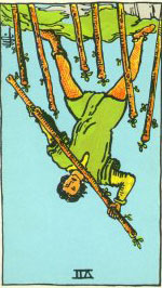 The Seven of Wands Reversed