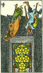 Five of Pentacles Reversed