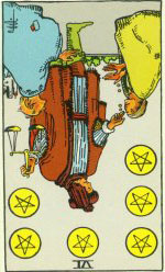 Six of Pentacles Reversed