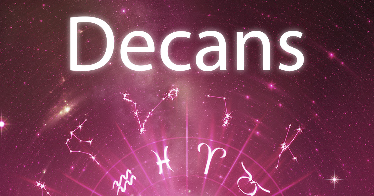 Unlocking the Hidden Depths of Your Zodiac Sign: The Power of Decans